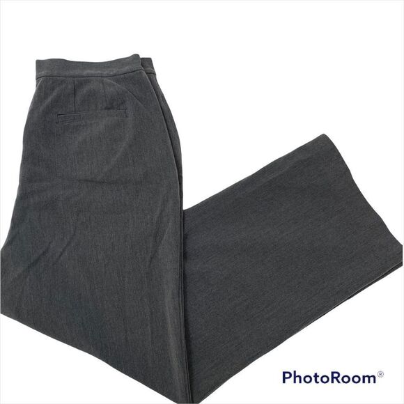 Villager a Liz Claiborne Co Stain Resistant Grey Dress Pants Size 12 - Picture 6 of 10